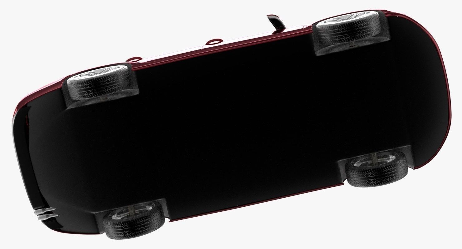 Generic Sedan 2 3D model_5