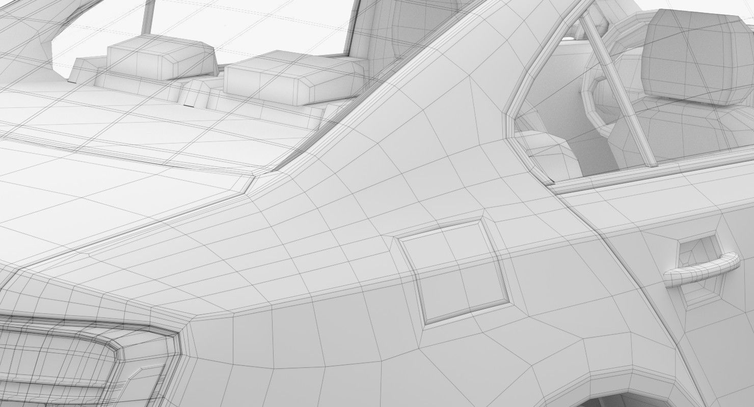 Generic Sedan 2 3D model_22