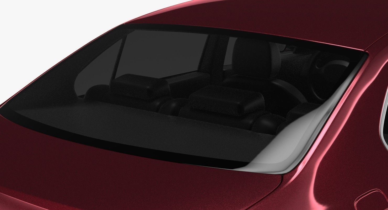 Generic Sedan 2 3D model_11