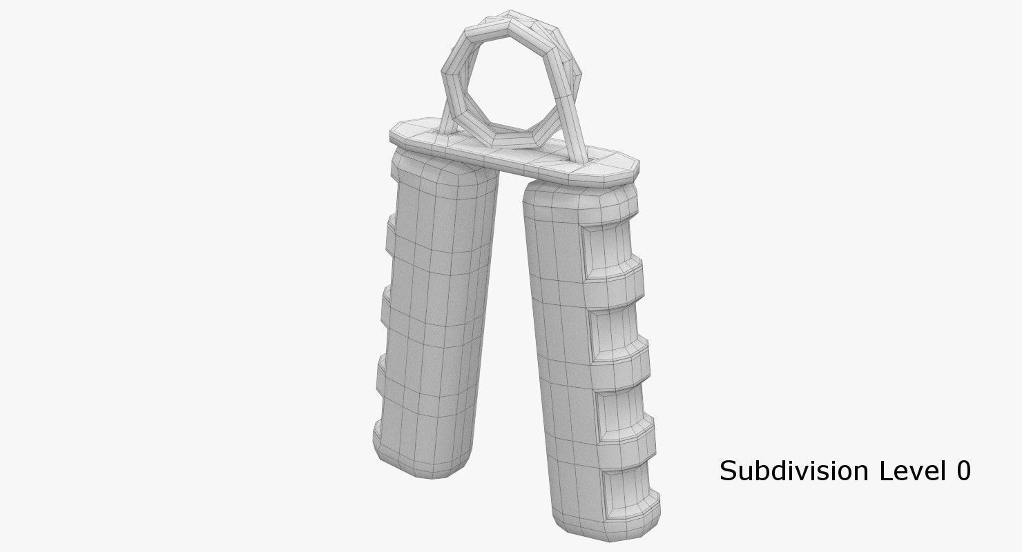 Hand Gripper 3D model_4