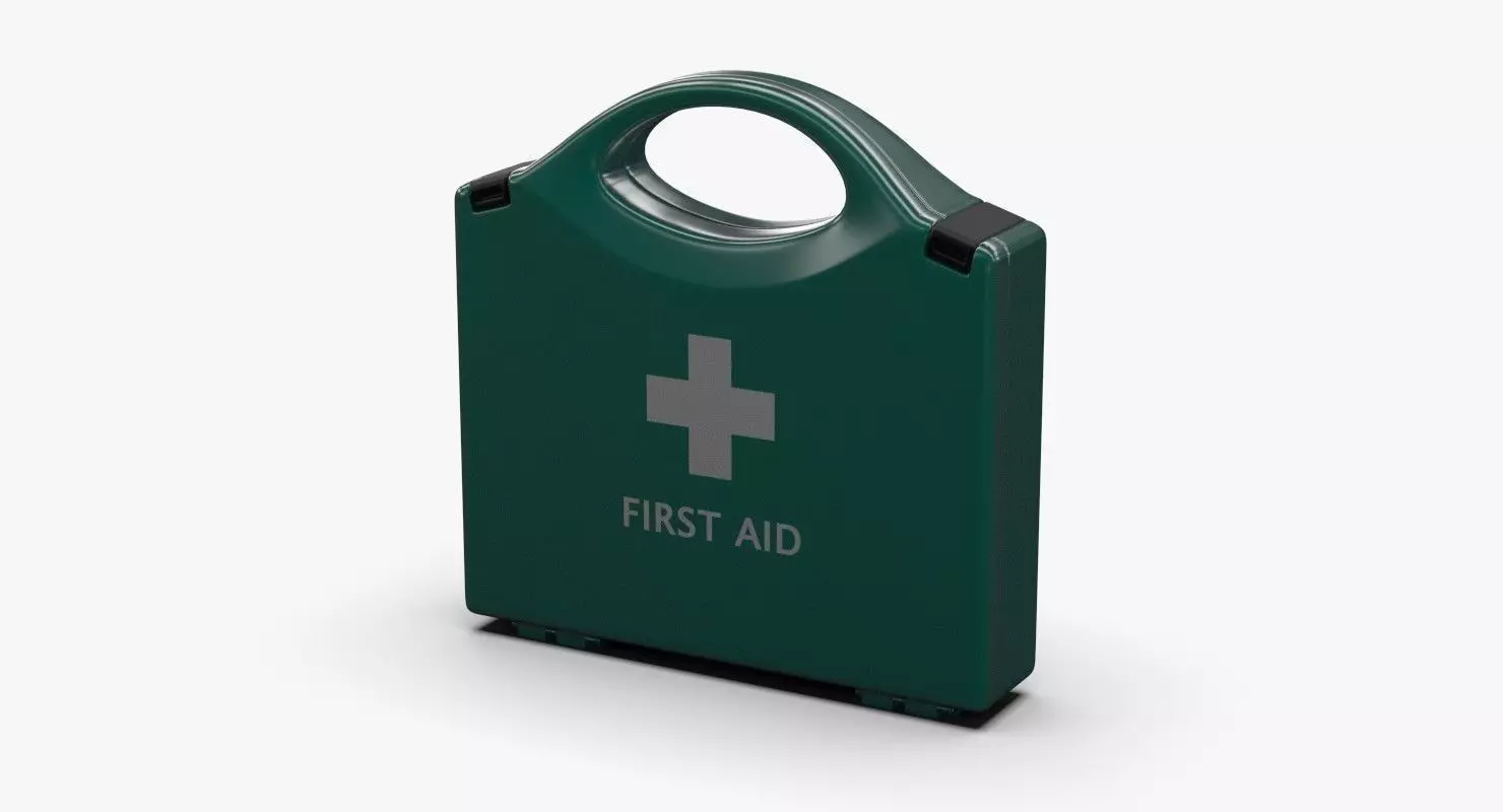 First Aid Box 3D model_0