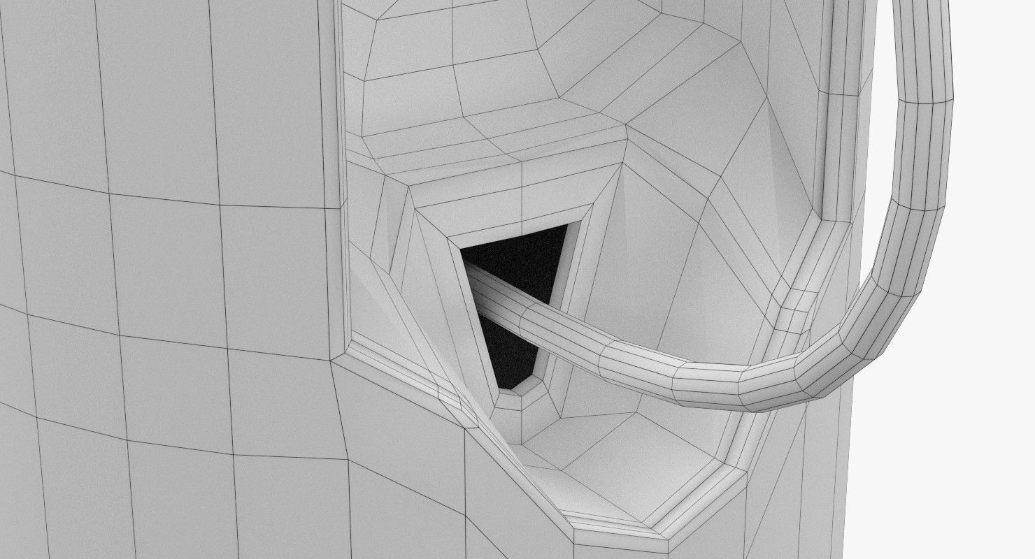 Electric Car Charger 3D model_9