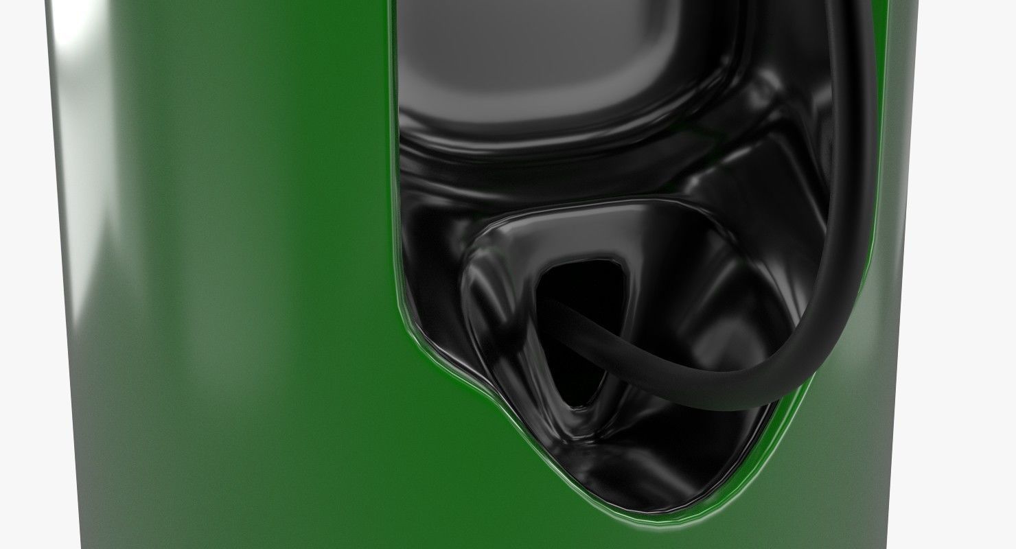 Electric Car Charger 3D model_4