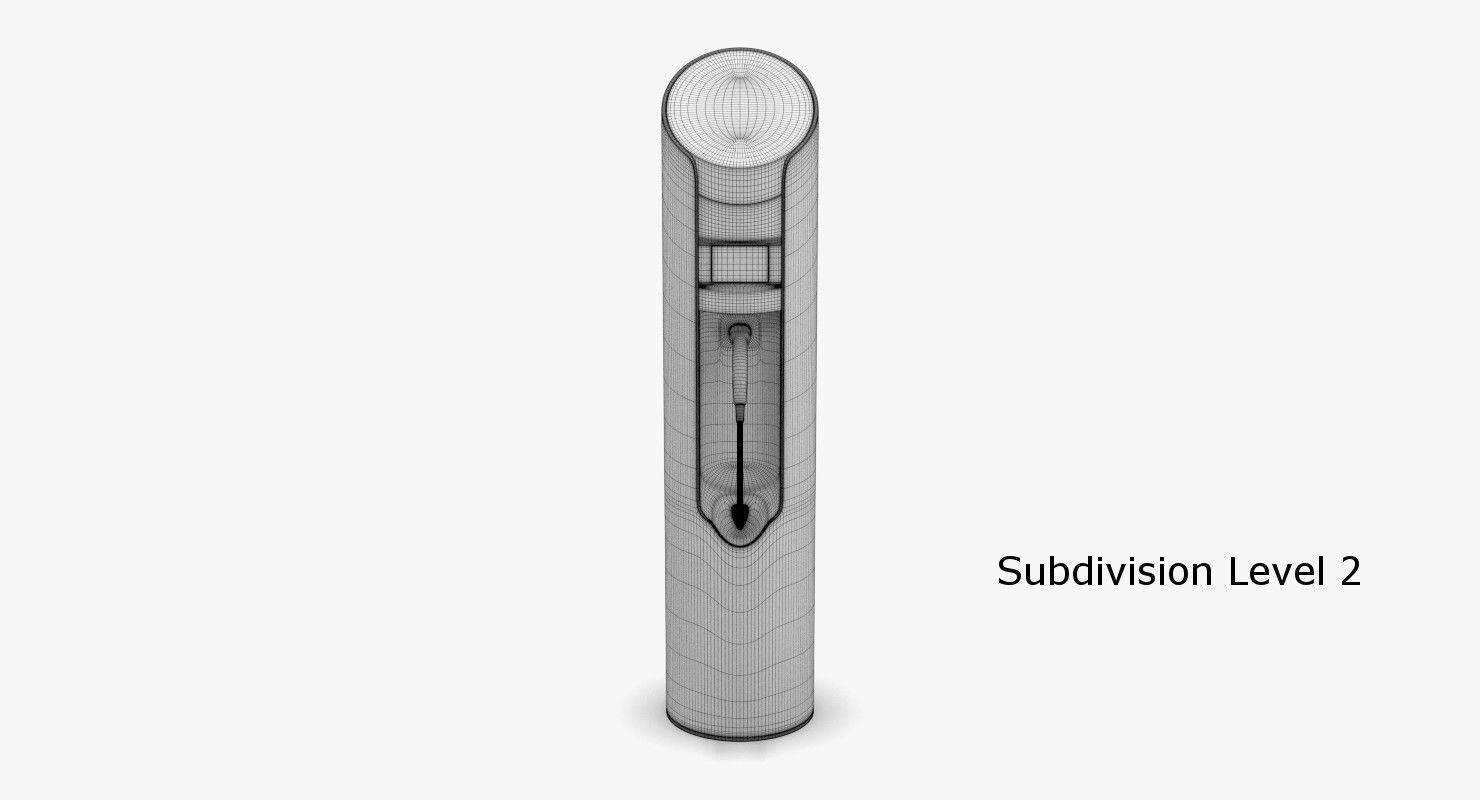 Electric Car Charger 3D model_8