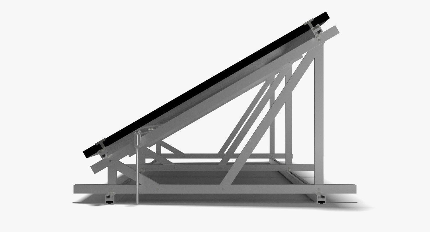 Solar Cell 3D model_3