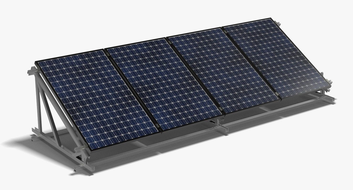 Solar Cell 3D model_1