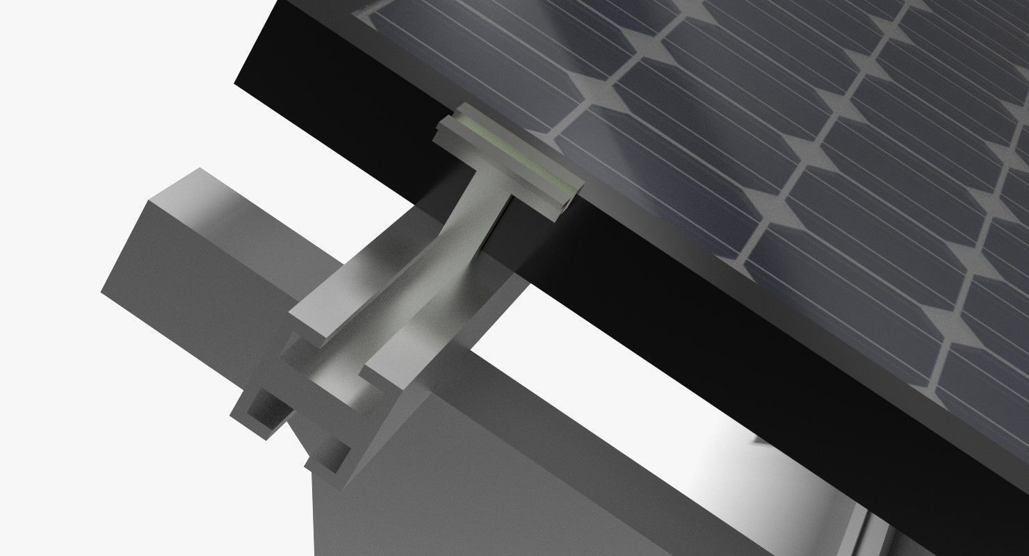 Solar Cell 3D model_6