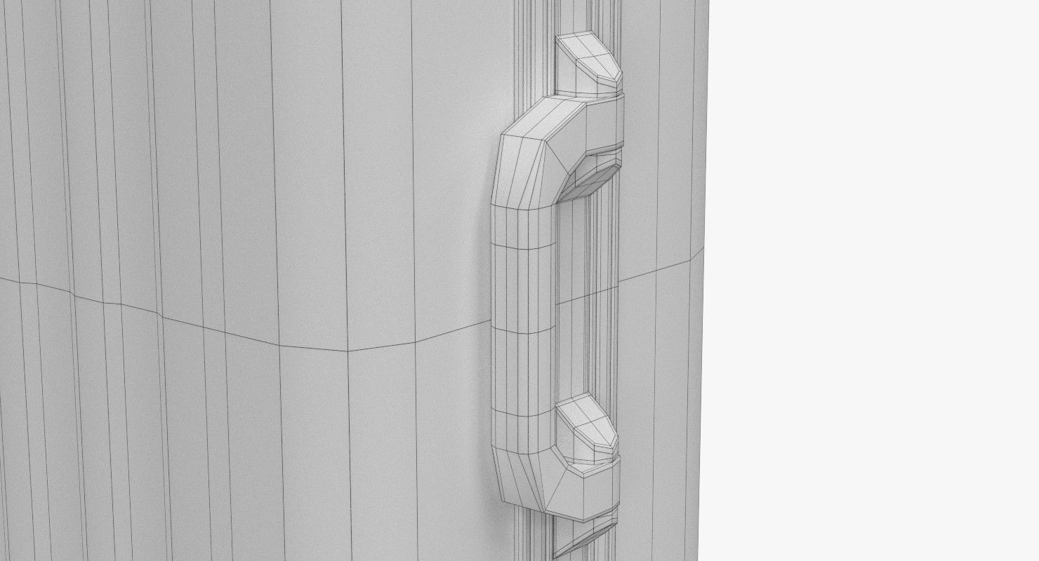 Rolling Suitcase 3D model_10