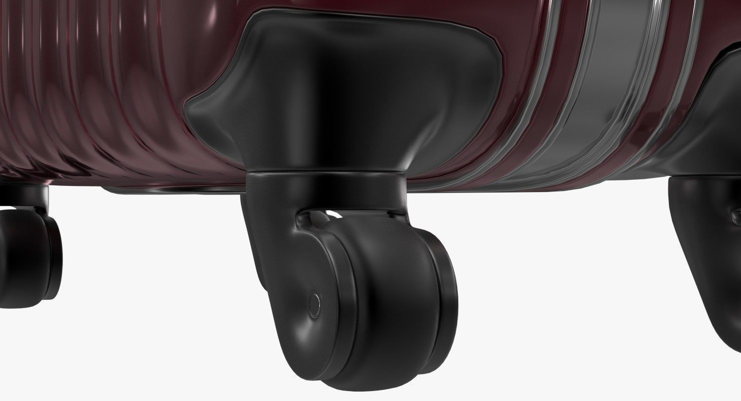 Rolling Suitcase 3D model_5