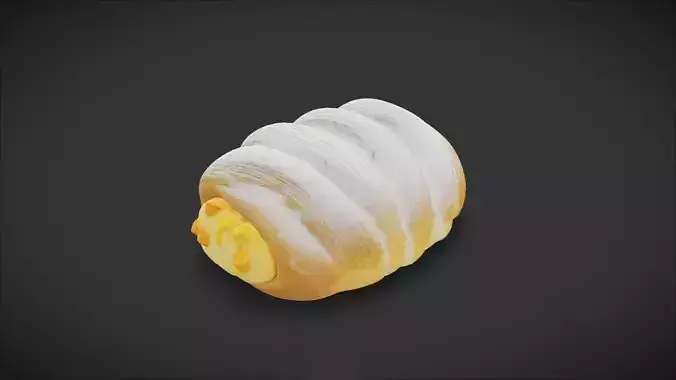 Sfogliatella 3D model