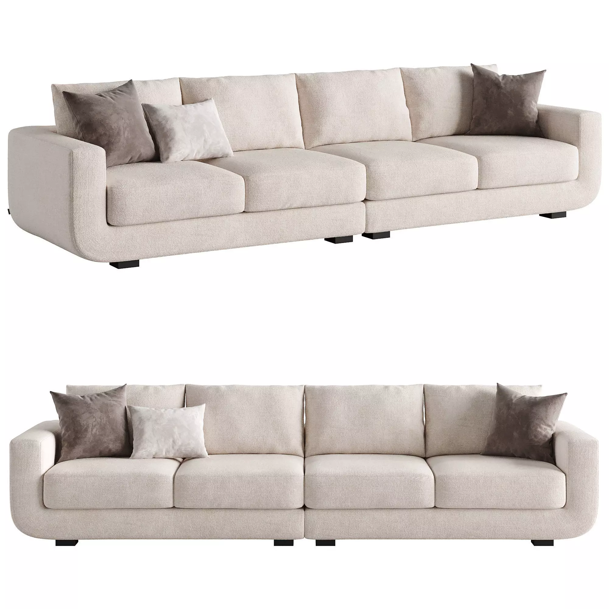 Brighton Sofa 3D model