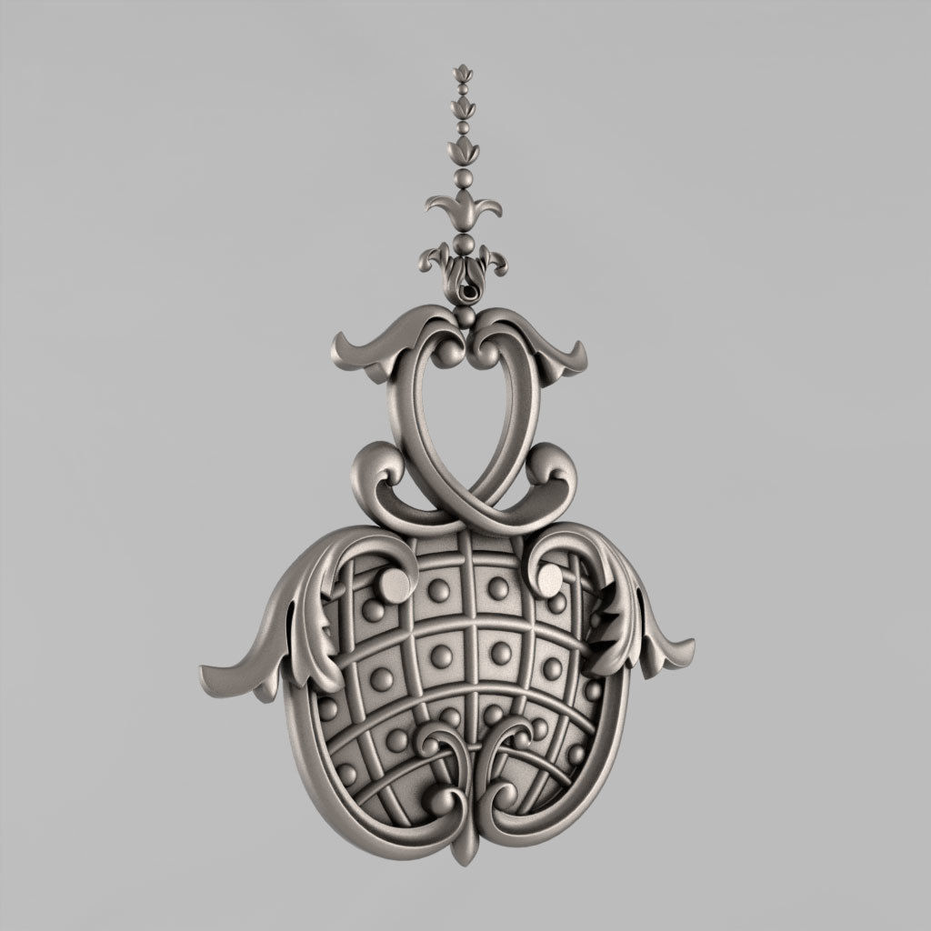 Central Decor 3D print model_0