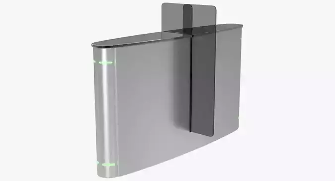 Turnstile 2 metal box with light