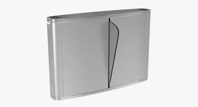 Turnstile 4 stainless steel trash can