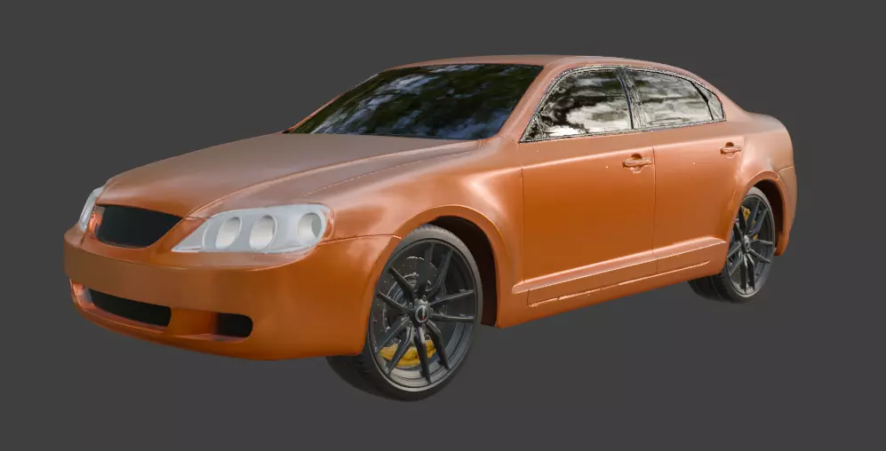 car animation 3D model