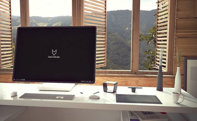 Microsoft Surface Studio 3D model