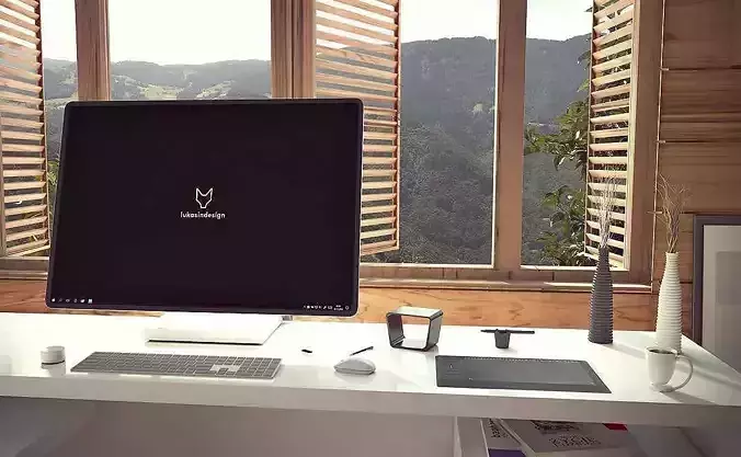 Microsoft Surface Studio 3D model