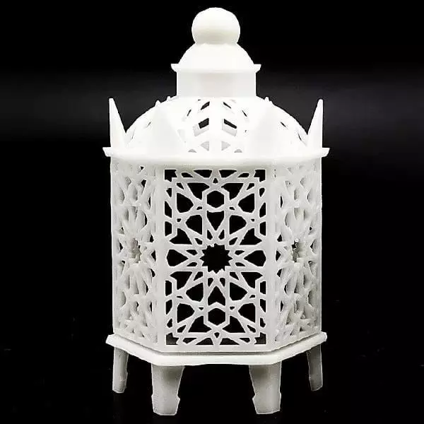 Arabic Low Lantern Traditional Forged Light Model 3D MOB18F 3D print model
