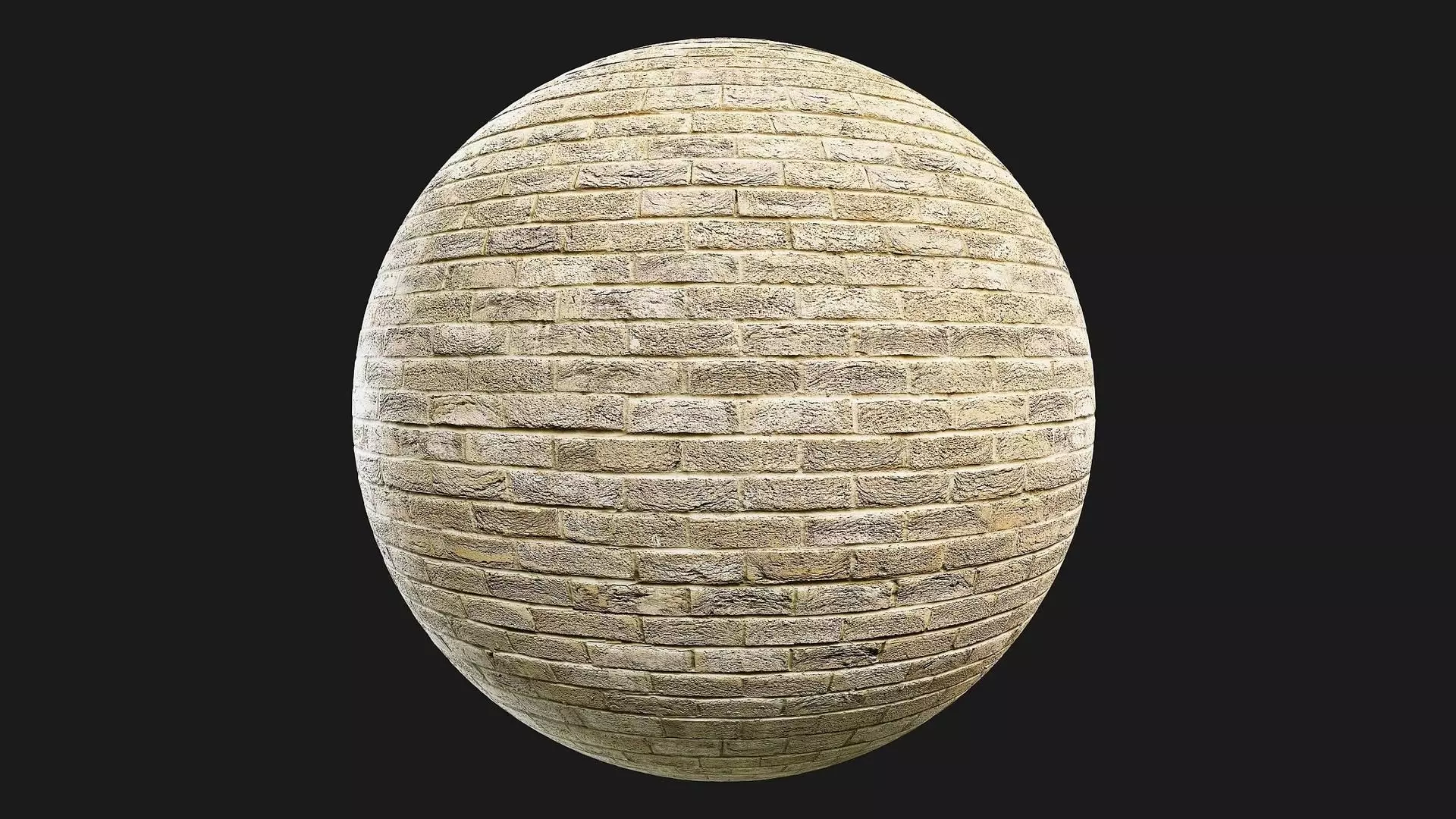 Light Yellow Brick Wall Texture