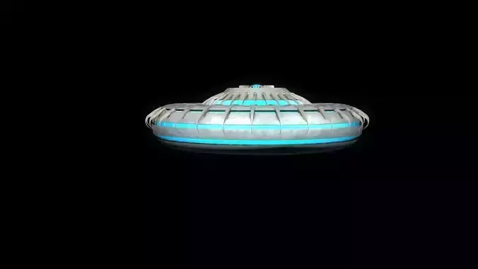 Ufo ship Free 3D model