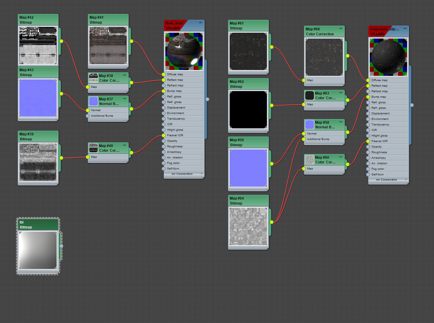 floor door hatch and trim pieces 3D model_4