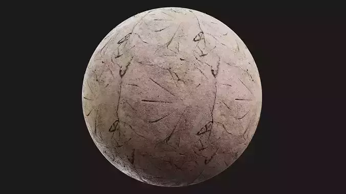 Damaged Concrete with Cracks Texture