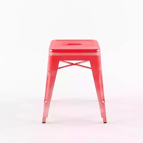 STOOL H45 TOLIX GROSS PAINTED BRIGHT 3D model