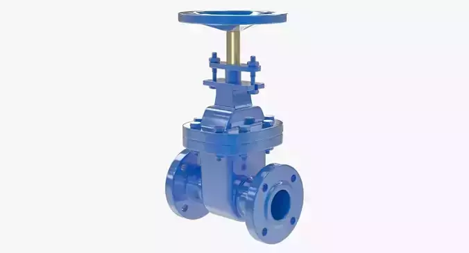 Gate Valve 3D model