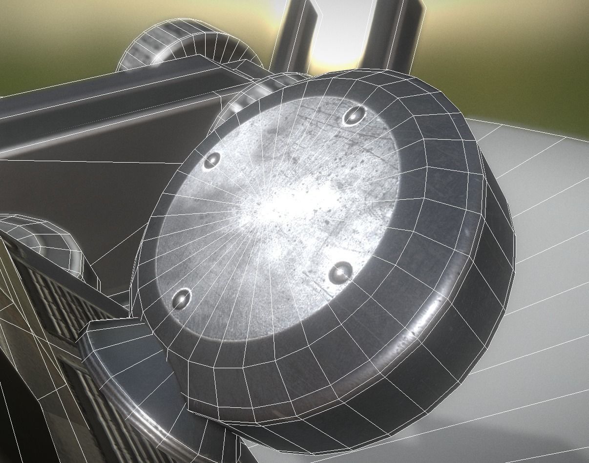 Futuristic Terrain Walker Basic Version 2 Rigged and Animated Low-poly 3D model_18