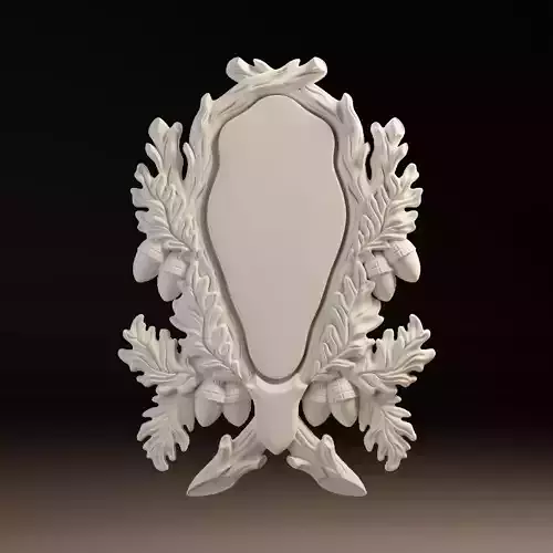 Trophy Hunting Plaque Bas Relief CNC