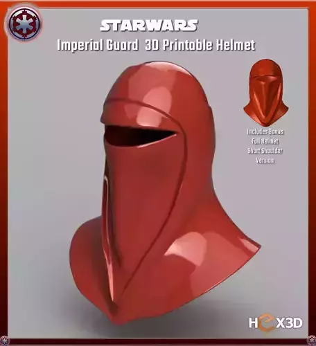 Star Wars Imperial Guard 3D Printable Helmet 3D print model