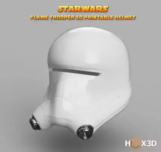 StarWars  Flame Trooper 3D Printable Helmet