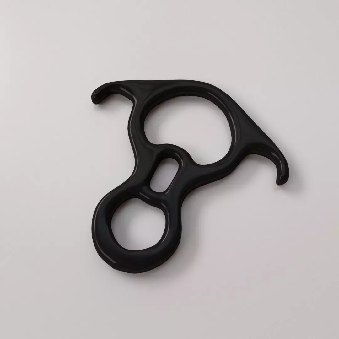 Belay Device v2 3D model