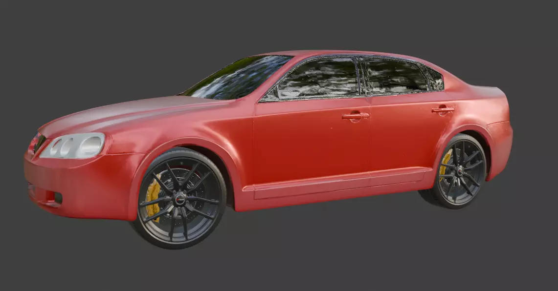 car animation 3D model