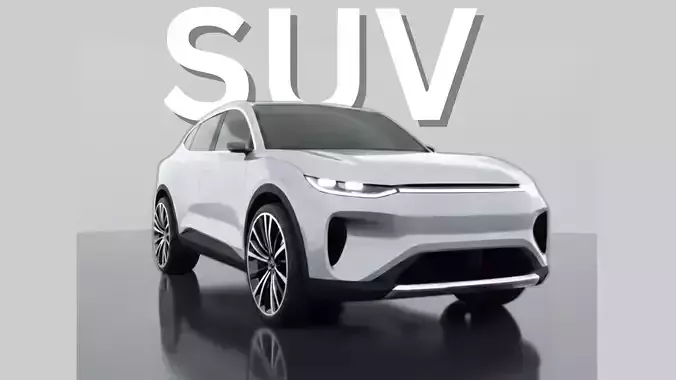Ultimate Futuristic Car Model
