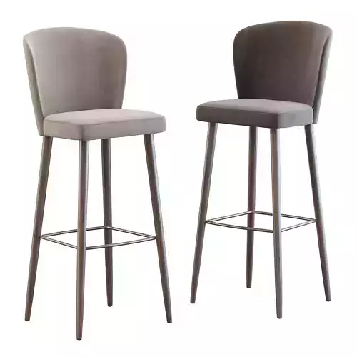 Aston Stool by Minotti 3D model