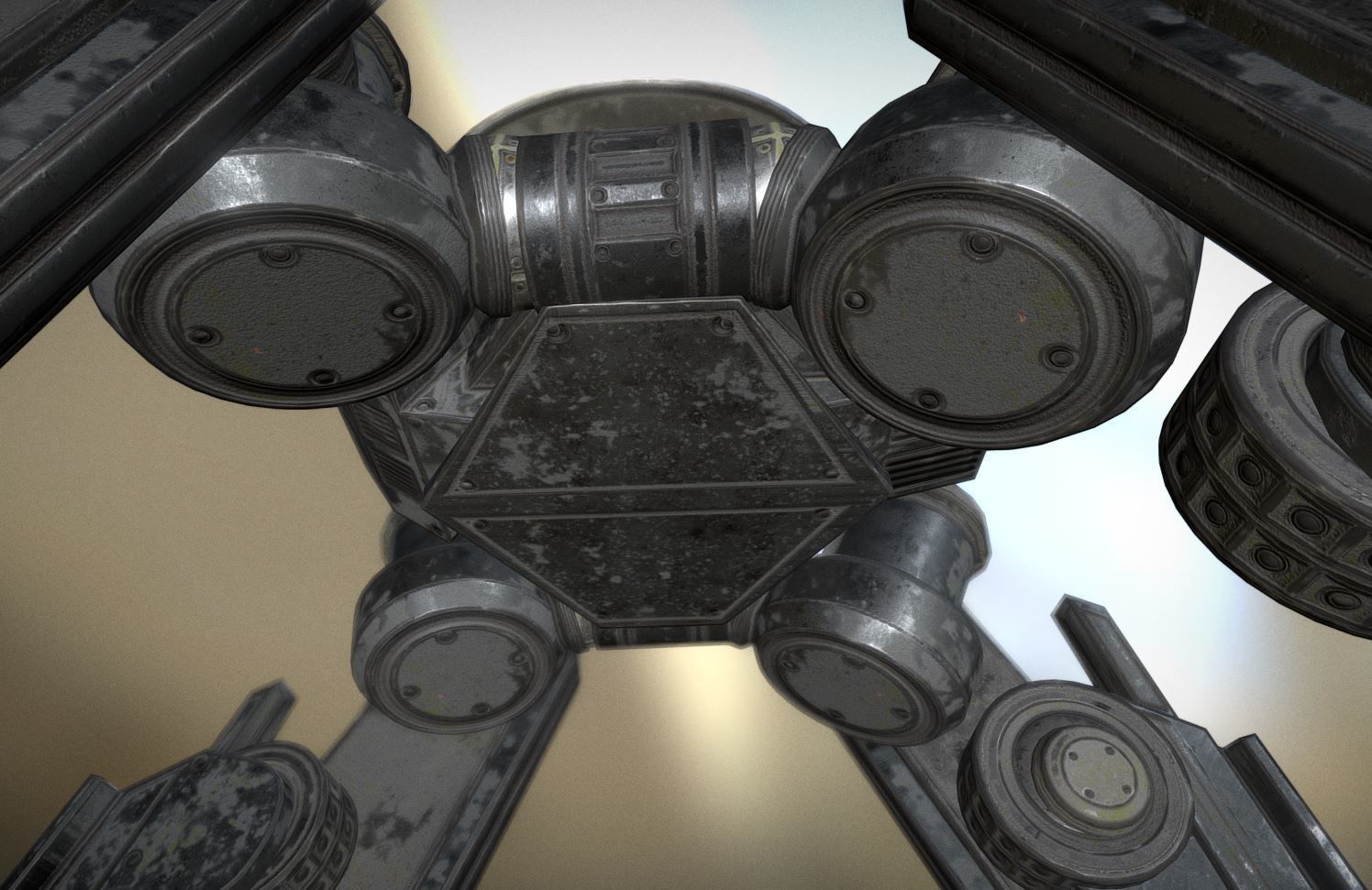 Terrain Walker Collection Low-poly 3D model_72