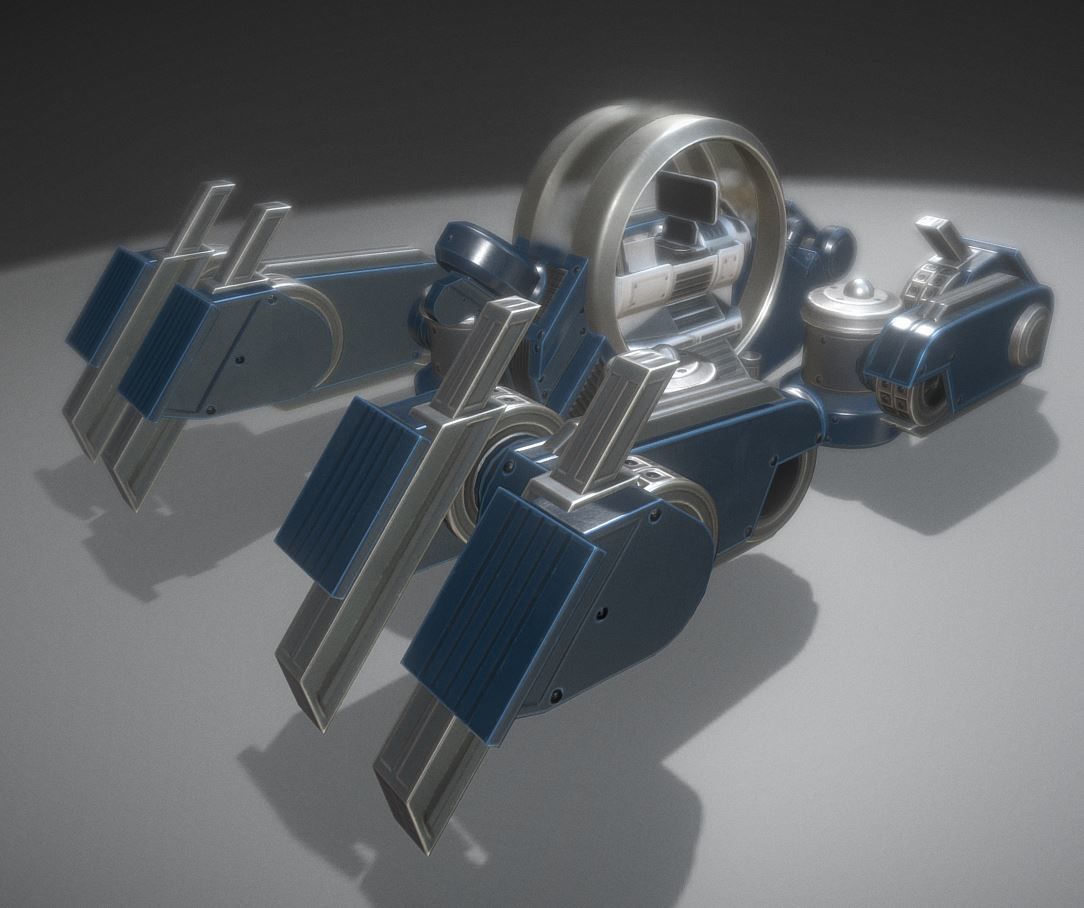 Terrain Walker Collection Low-poly 3D model_80