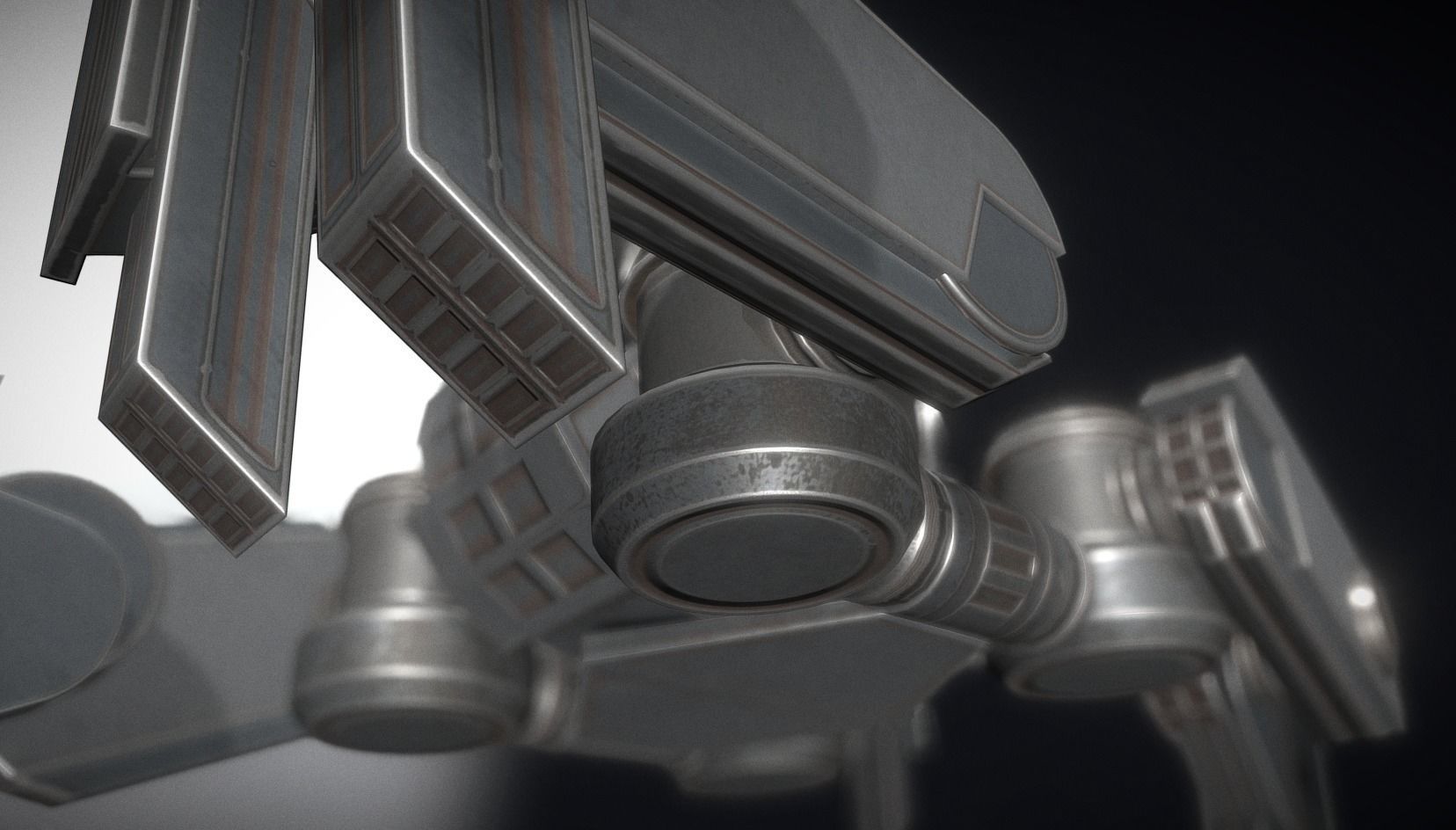 Terrain Walker Collection Low-poly 3D model_16