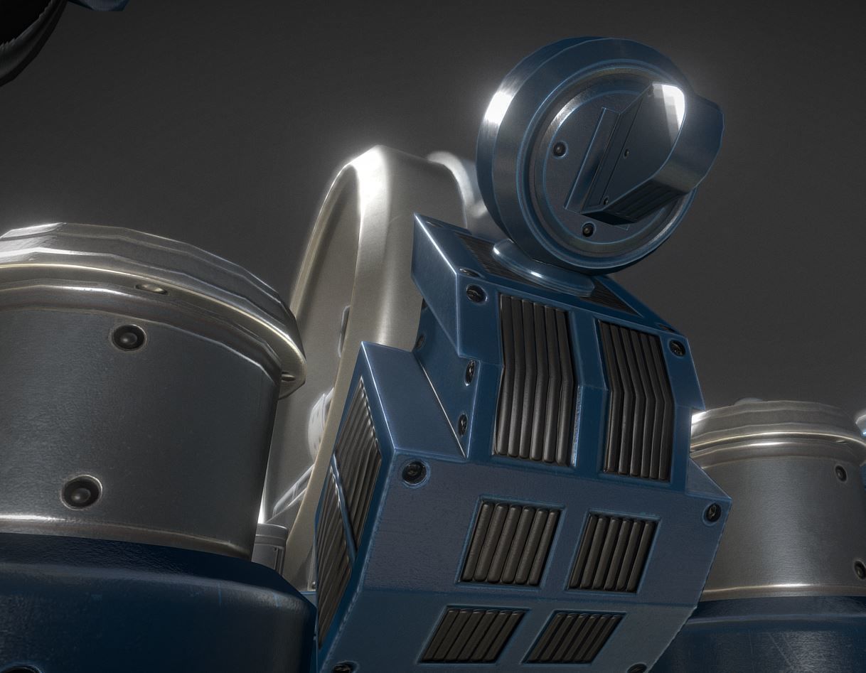 Terrain Walker Collection Low-poly 3D model_83