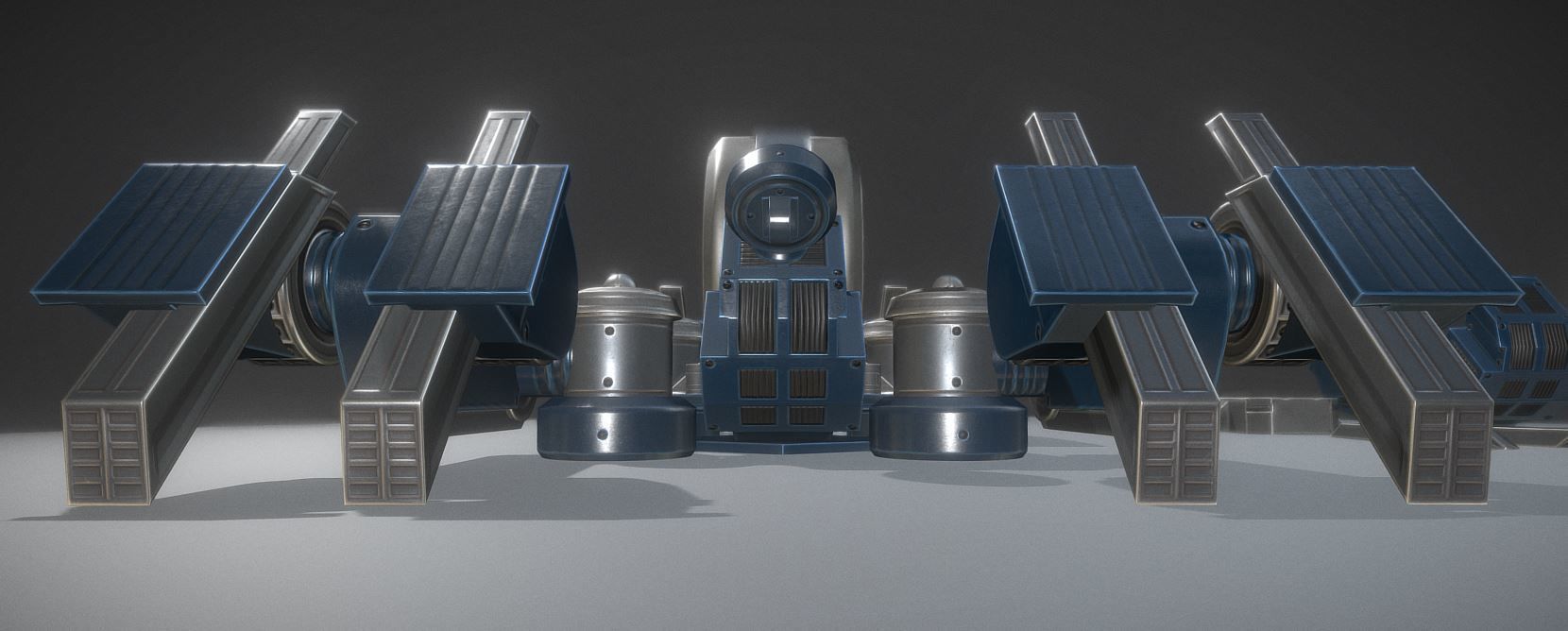 Terrain Walker Collection Low-poly 3D model_82