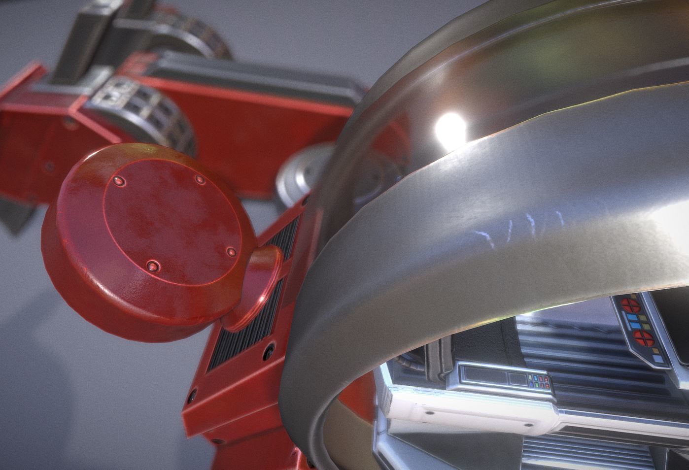 Terrain Walker Collection Low-poly 3D model_122