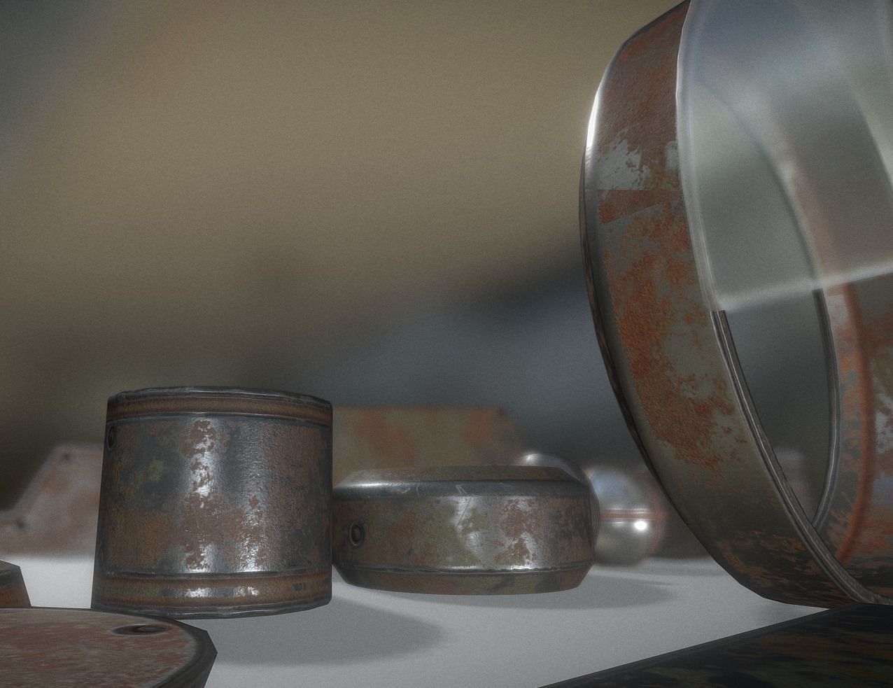 Terrain Walker Collection Low-poly 3D model_52