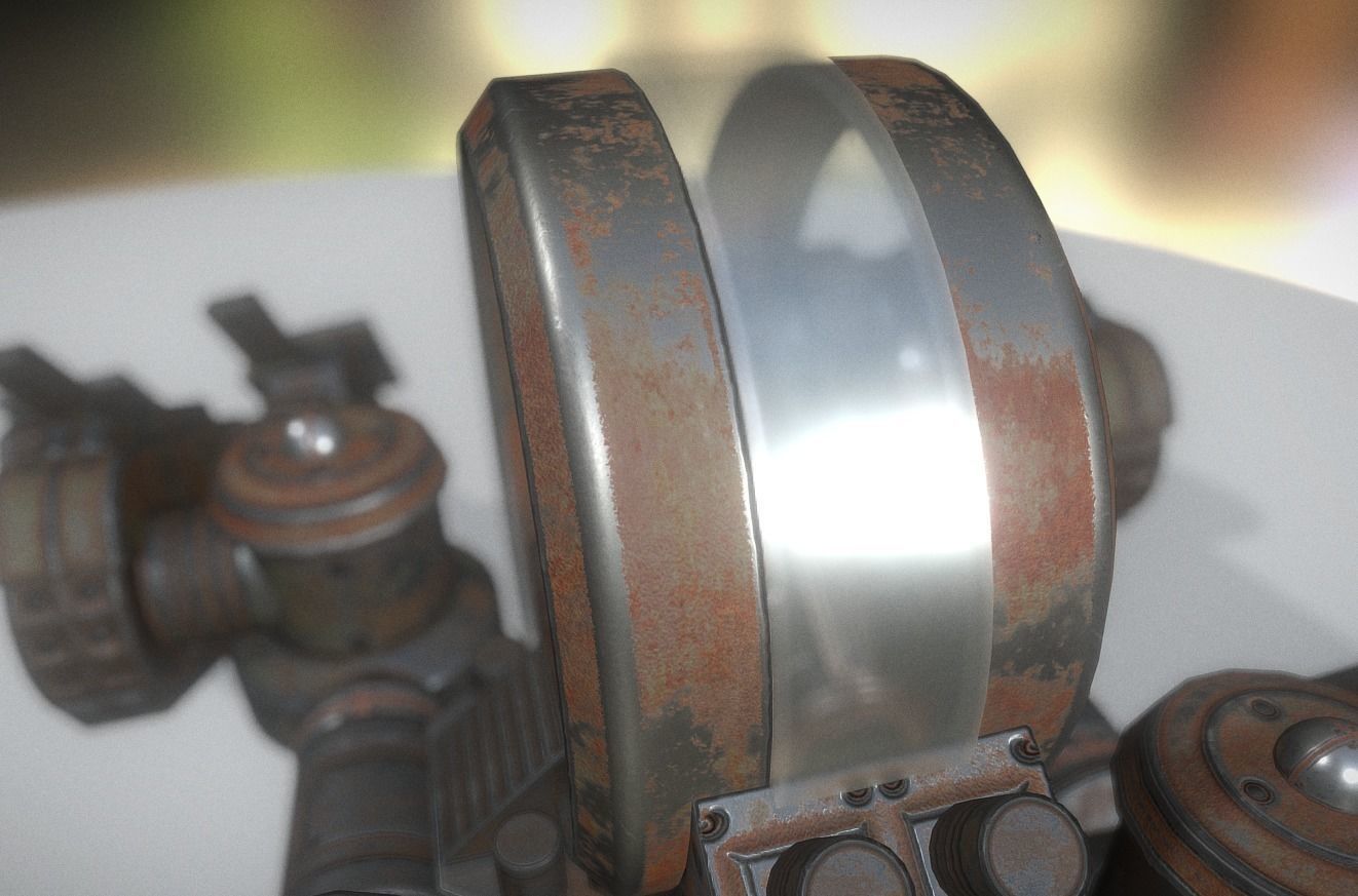 Terrain Walker Collection Low-poly 3D model_11