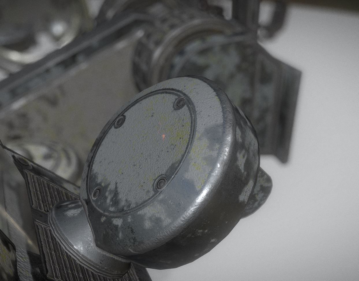 Terrain Walker Collection Low-poly 3D model_63