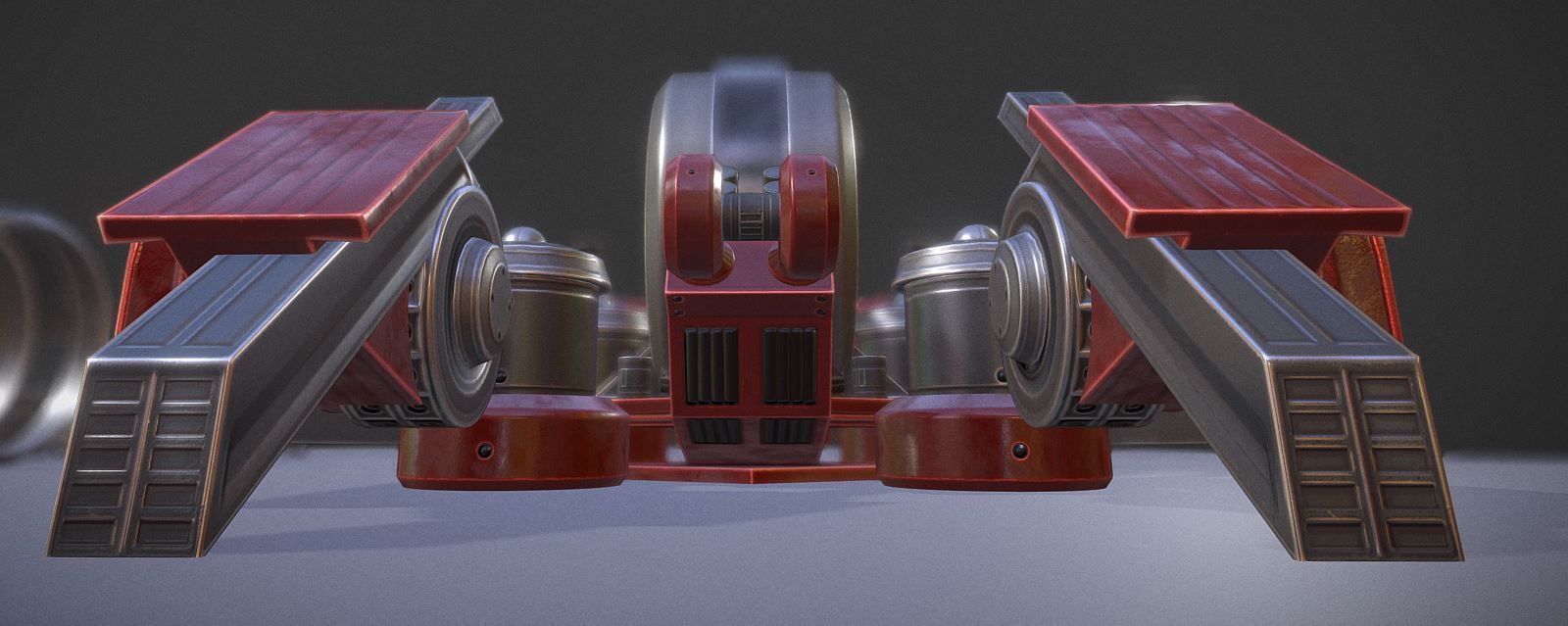 Terrain Walker Collection Low-poly 3D model_117