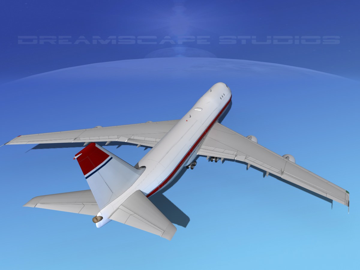 Boeing 747-100 Corporate 2 3D model_6