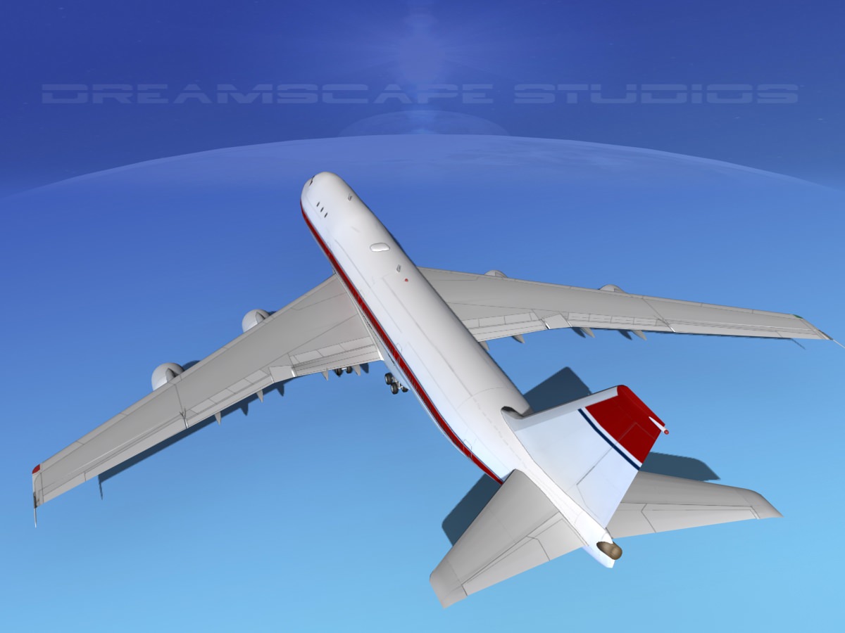 Boeing 747-100 Corporate 2 3D model_7