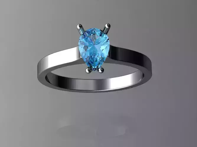 Pear Engagement ring