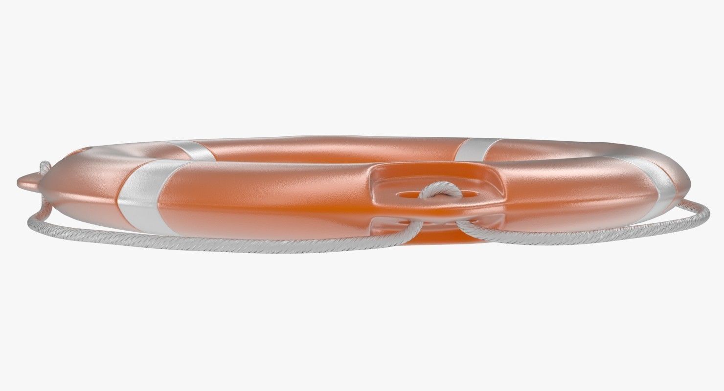 Life Buoy 3D model_2